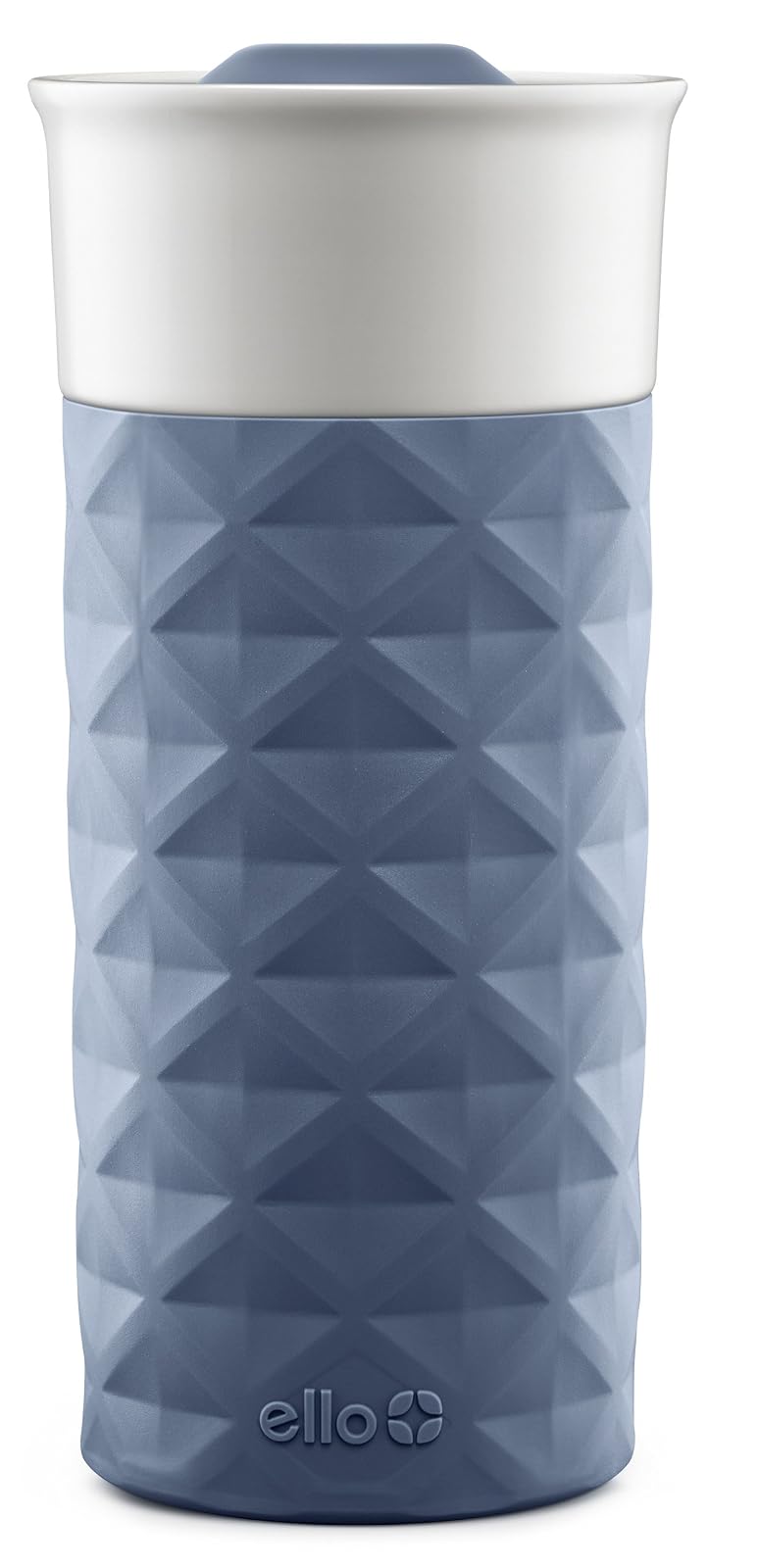 Ello Ogden BPA-Free Ceramic Travel Mug with Lid, Pink, 16 oz