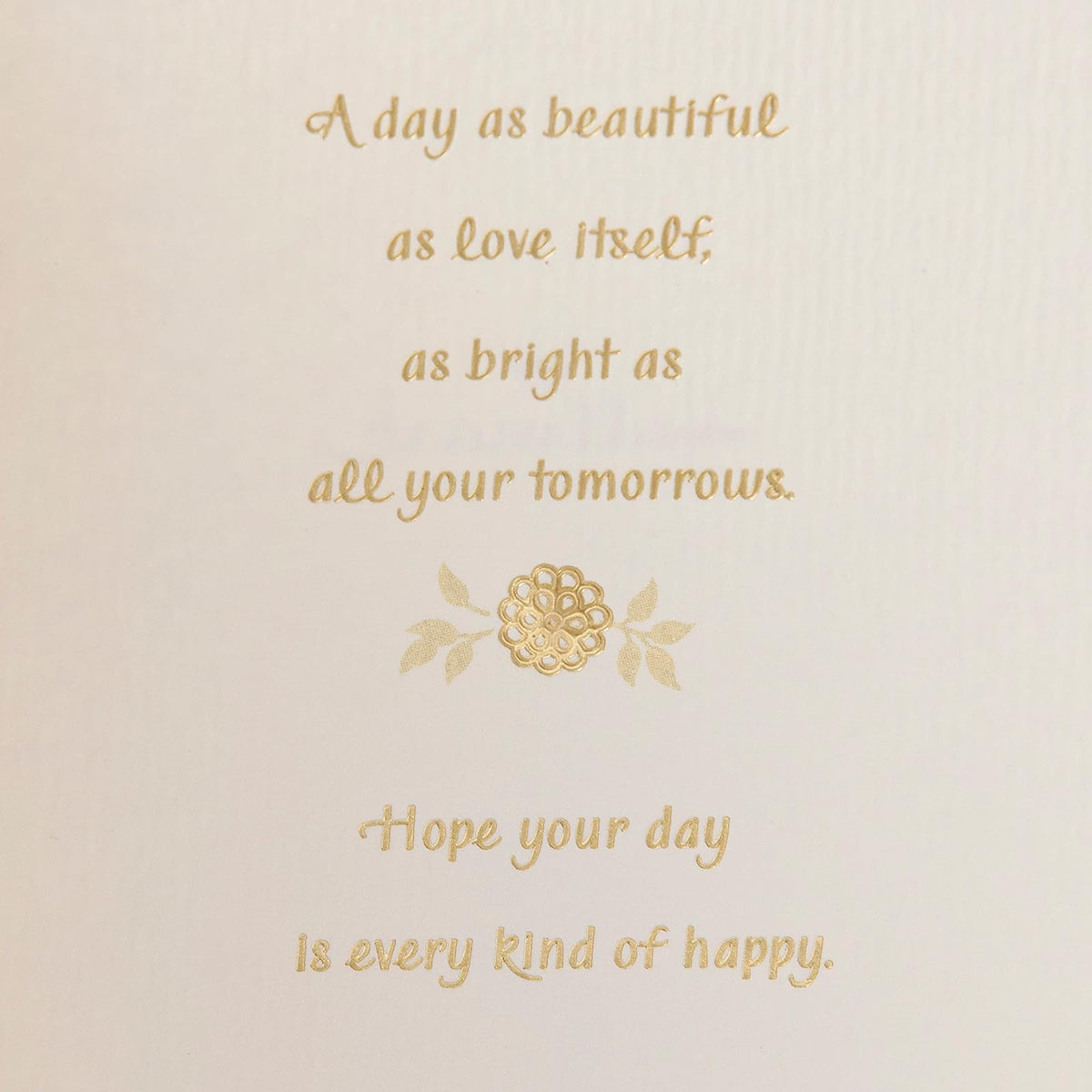 Hallmark Tarjeta de boda (Mr. & Mrs.)