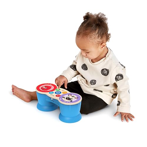 Baby Einstein Tambores De Juguete De Madera Touch, Multi, Paquete De 750.0 Grams