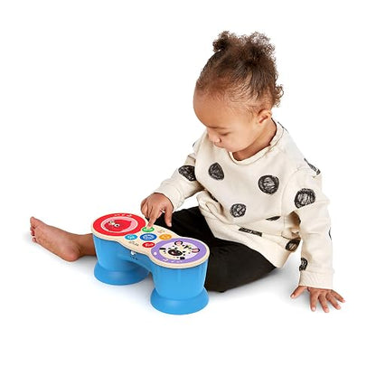 Baby Einstein Tambores De Juguete De Madera Touch, Multi, Paquete De 750.0 Grams