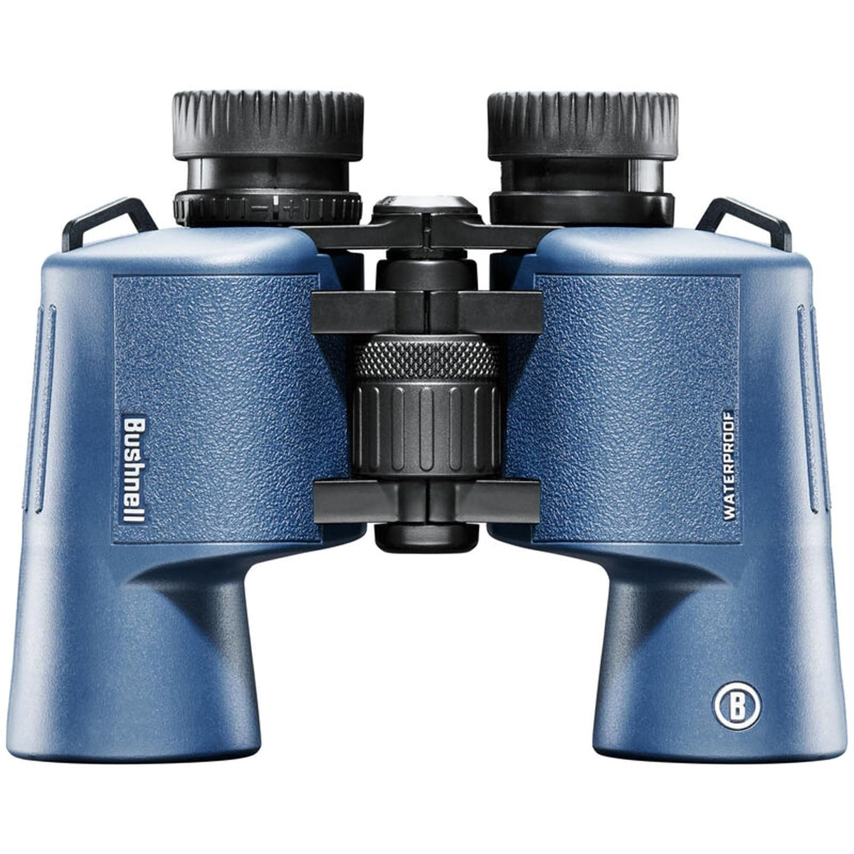 Bushnell H2O - Prismáticos Porro Impermeables de 12 x 42 mm, Color Azul Oscuro Porro WP/FP, Ojales torcidos, Caja 6L 134212R