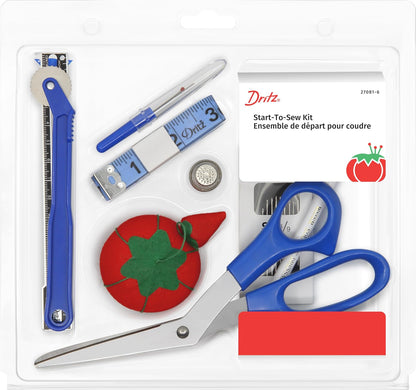 Darice Dritz 27081-6 Kit de Inicio para Coser, Surtido - Kit de inicio para coser