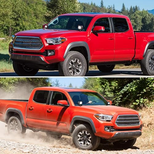 Nilight Soportes de Luz de Zanja para Capó 90058B para Toyota Tacoma 2005-2015