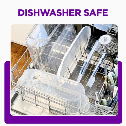 PUR Classic - Dispensador de jarra para filtro de agua, 18 tazas, transparente