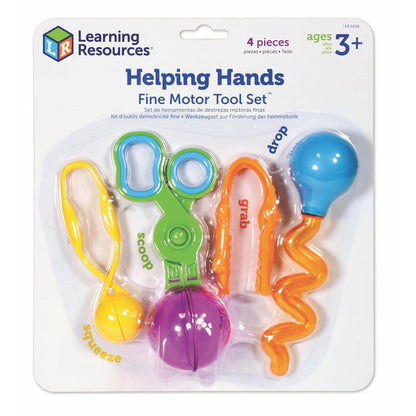 Learning Resources Pinzas Tri-Grip - Set de 6 Piezas para Motricidad Fina - Set de juguete