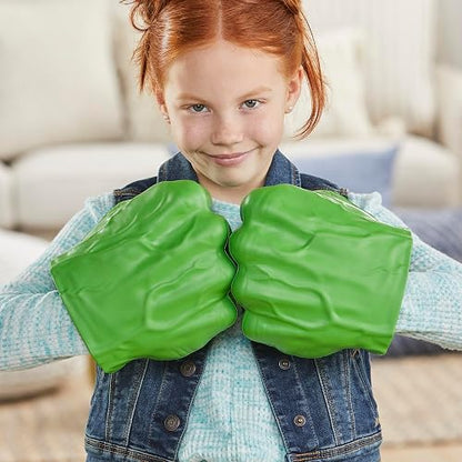 Marvel Hulk Puños Gamma de Espuma Blanda para Juegos de rol y Cosplay