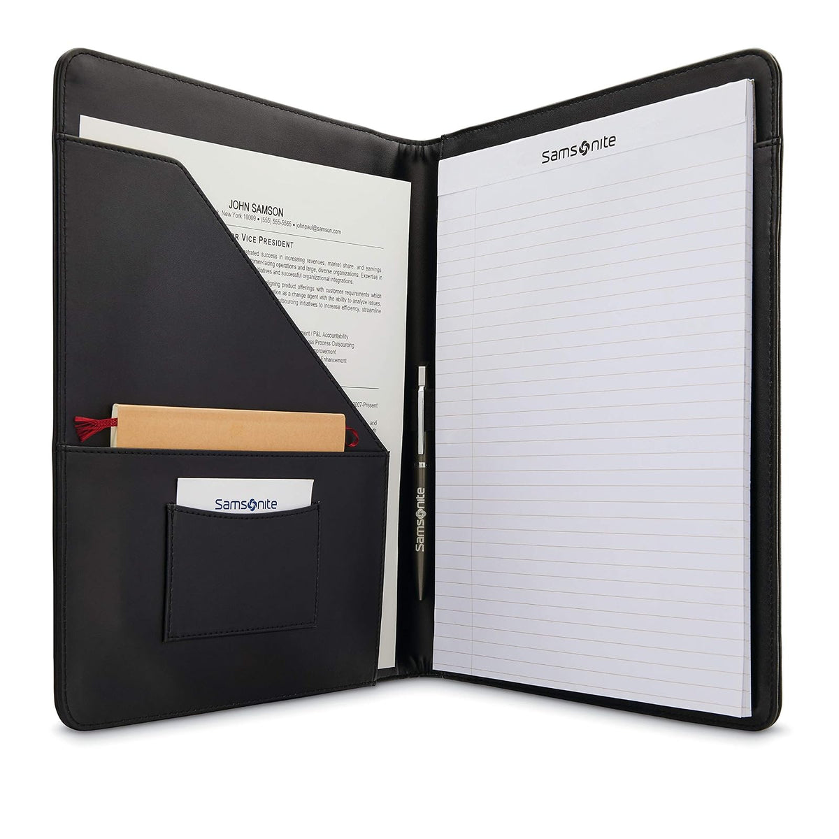 Samsonite portafolios de negocios de piel xenón portafolios Unisex adulto