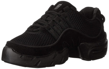 Bloch Dance Boost DRT Zapatillas de Baile de Ante y Malla con Suela Dividida para Mujer, Negro, 9.5 US
