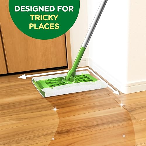 Swiffer Sweeper Dry Sweeping Pad Refills for Floor mop with Febreze Lavender Vanilla & Comfort Scent 32 Count
