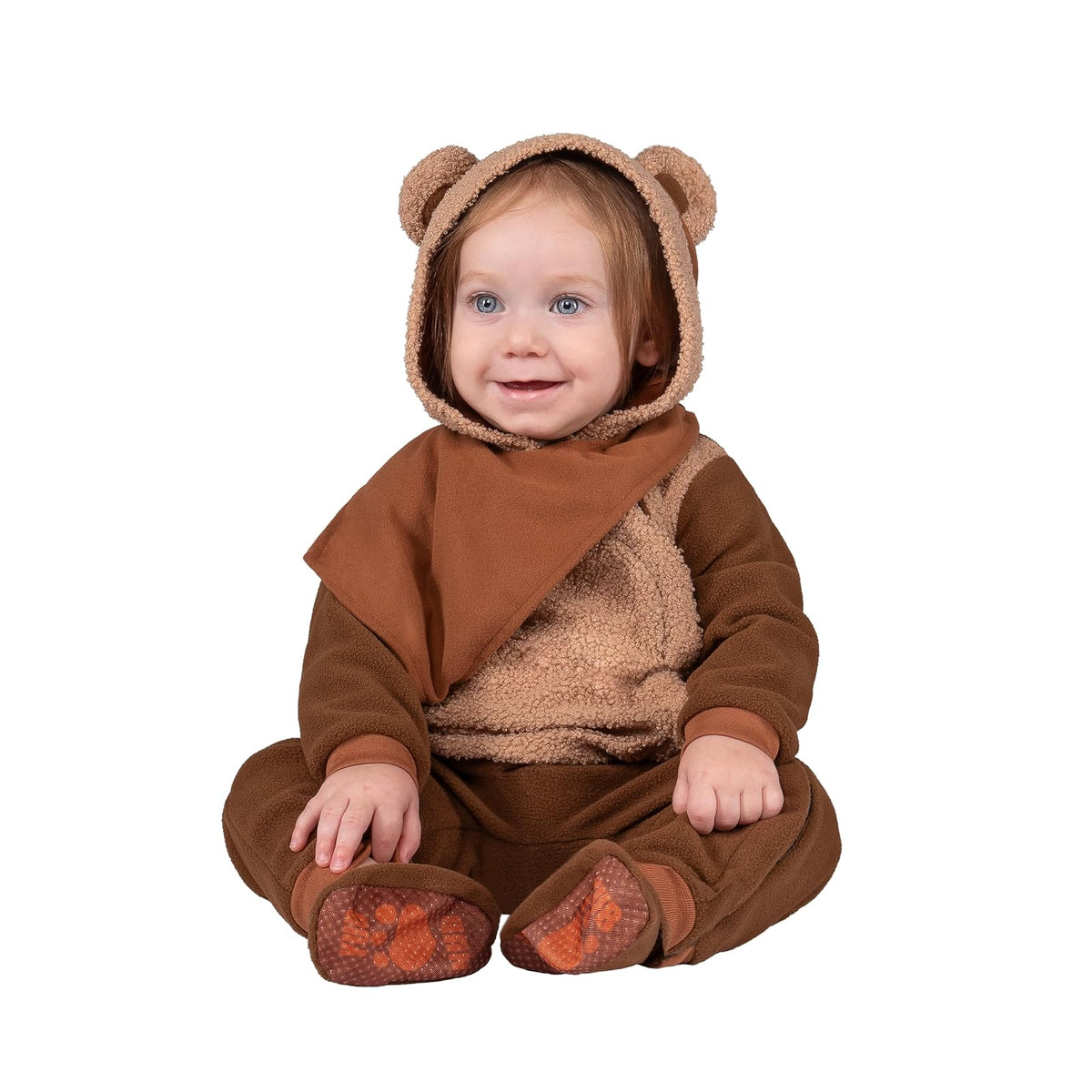 STAR WARS Baby Ewok Costume, Infant Halloween Costume - Officially Licensed 6/12 Months
