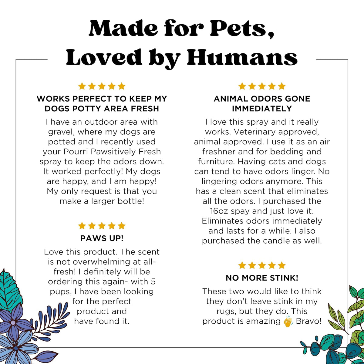 Poo-Pourri Pet-Pourri Aromatizante Antiolores de Mascota 472 ml