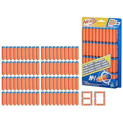 NERF N Series Dardos N1 Repuesto 80 Piezas