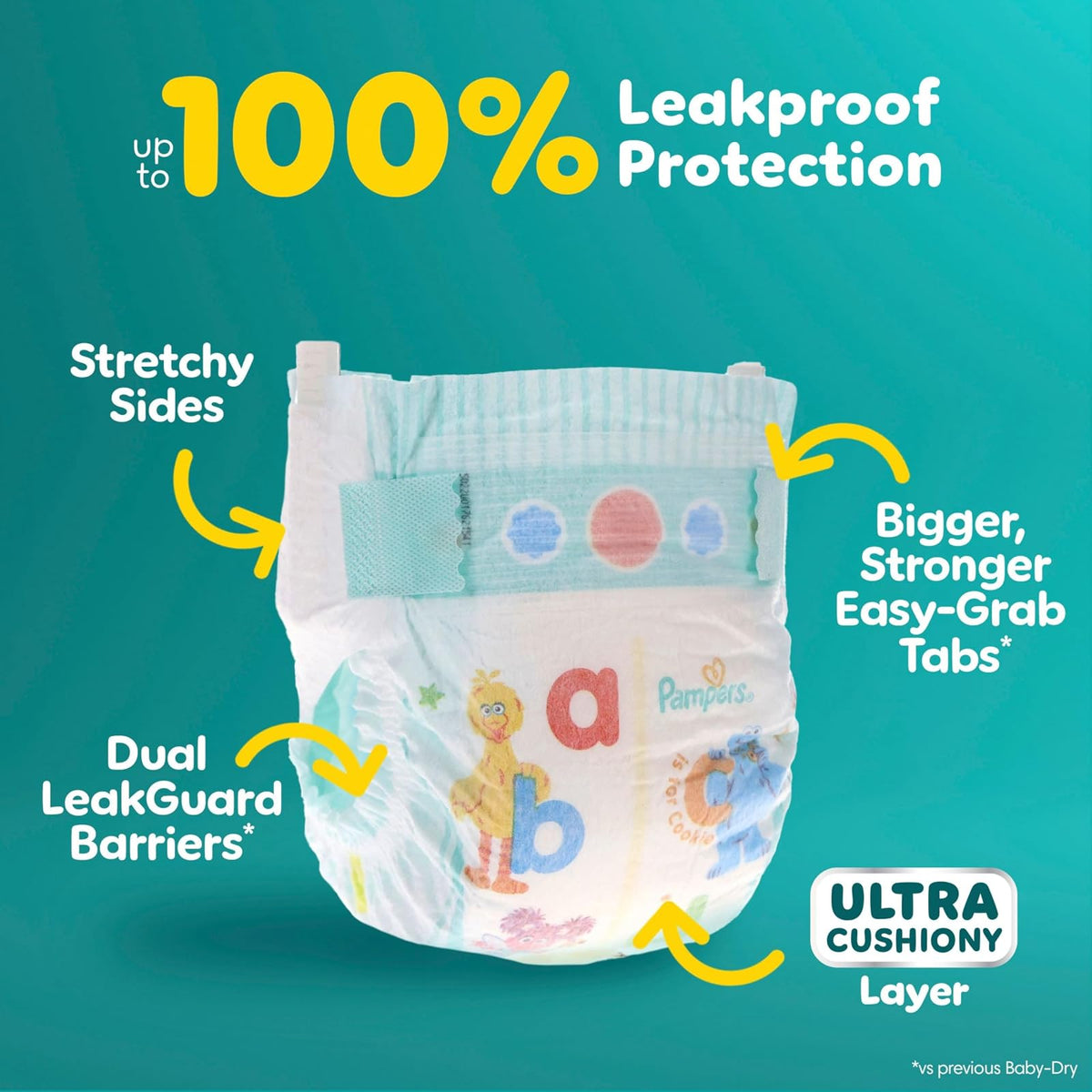 Pampers Baby-Dry Disposable Diapers Size 5, 78 Count