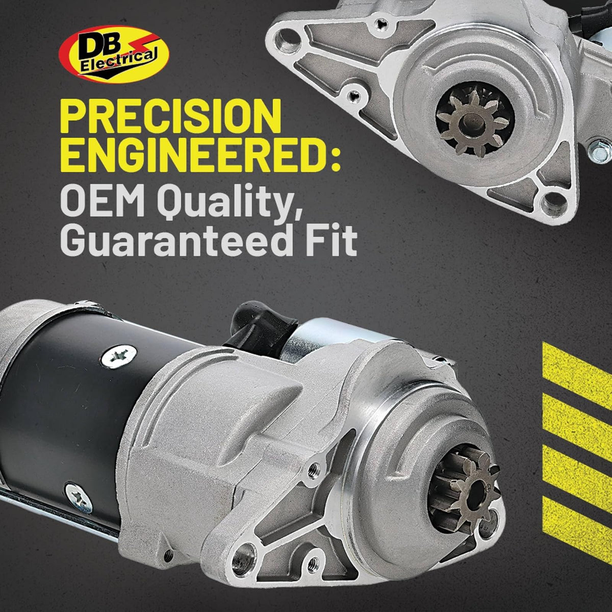 DB Electrical Arrancador Motor 410-44023 para Chevrolet GMC 6.6L
