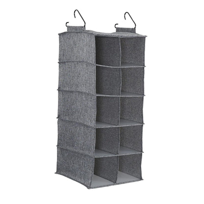 Household Essentials - Organizador de 10 Bolsillos para Colgar Zapatos con Ganchos