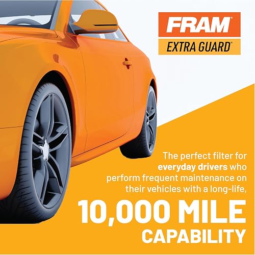 Fram Filtro de Aceite Extra Protección PH6607, Negro | Sustituye a WC21 51461 BW5141 WF2096 1699830 1661964-5 150-2002 150-2003 150-2004 150-2006 150-2043 51365. B-198 LF3571 OC