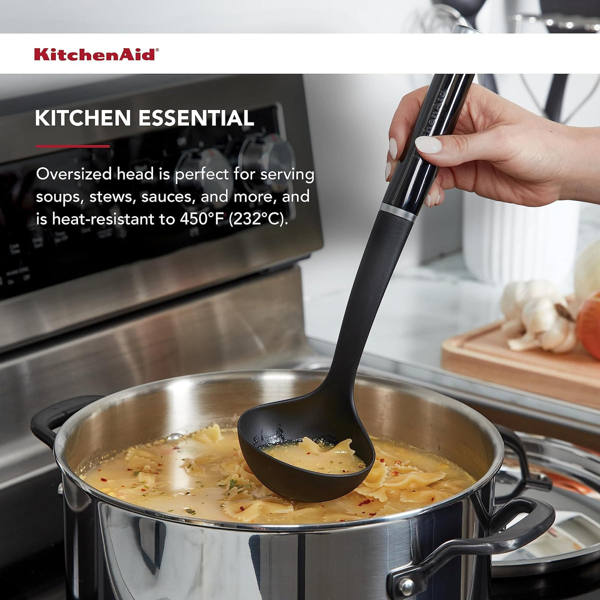 KitchenAid Cucharón de Nylon Clásico KE006OHOBA