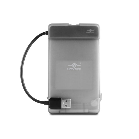 Vantec Adaptador USB 3.0 a 2.5" SATA HDD con funda (CB-STU3-2PB)