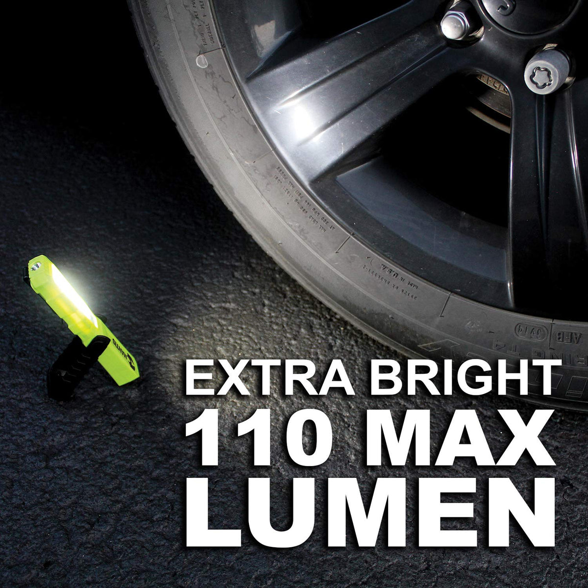 Clore Automotive Light-N-Carry LNCMINI “Mantis” - Lámpara de Trabajo LED Recargable COB