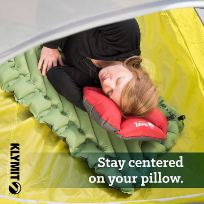 Klymit Pillow X Almohada Inflable para Campamento y Viaje