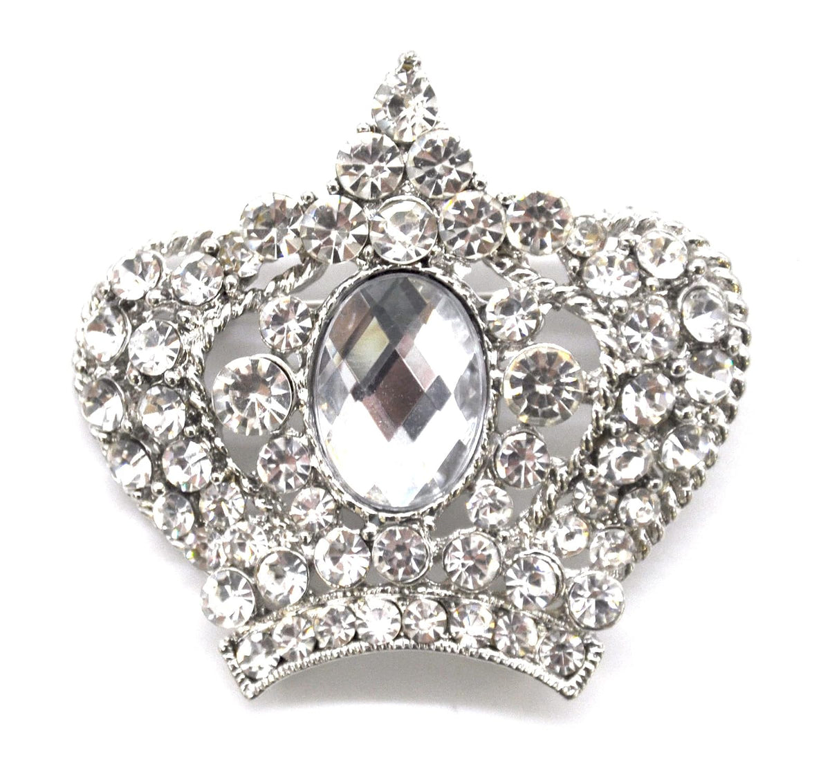 Belagio Enterprises BW-171-182 Broche de diamantes de imitación de 2 1/2 pulgadas