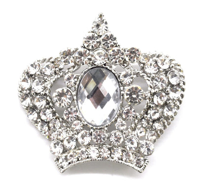 Belagio Enterprises BW-171-182 Broche de diamantes de imitación de 2 1/2 pulgadas