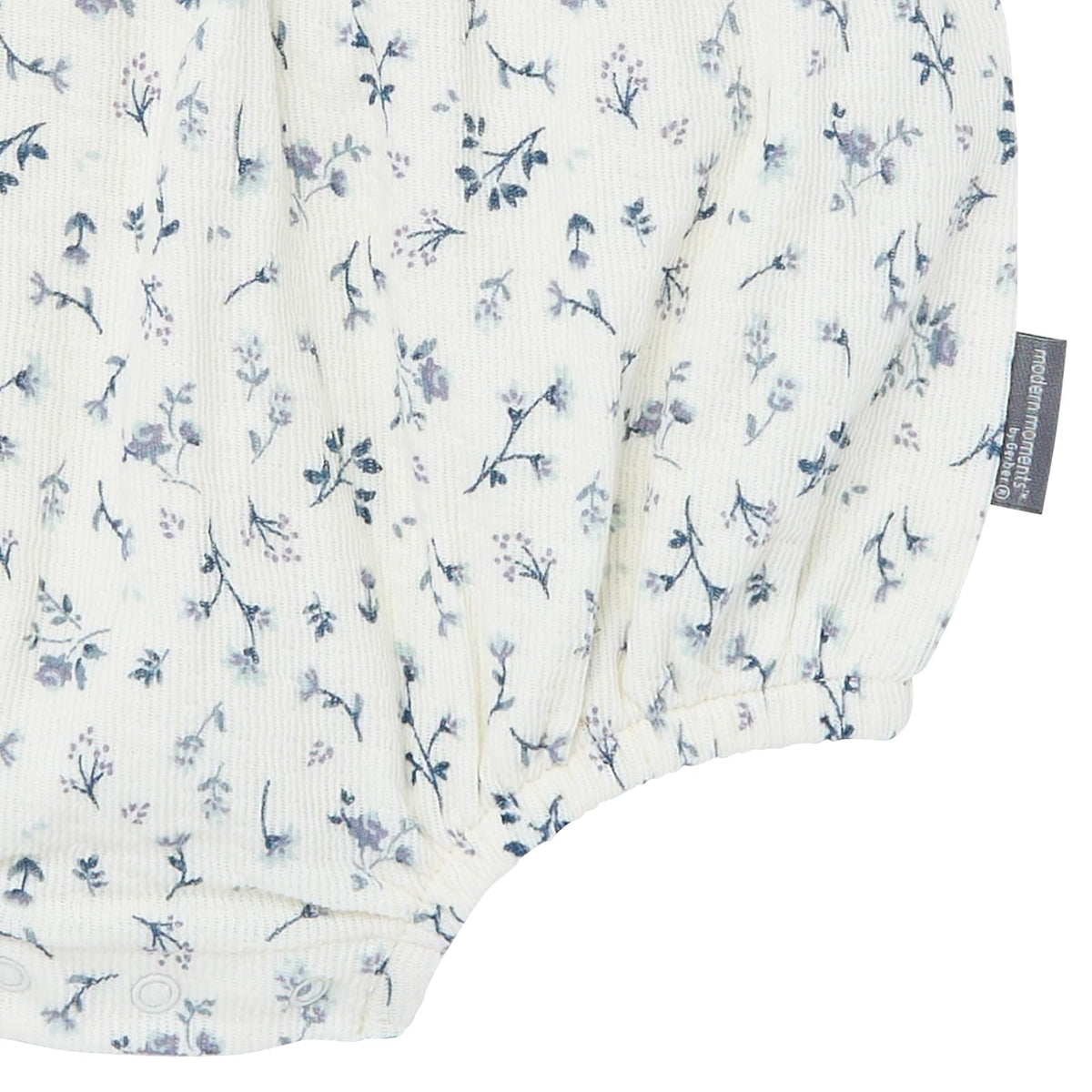 Modern Moments by Gerber Ruffle Bodice Bubble Romper Mameluco Bebé-Niñas
