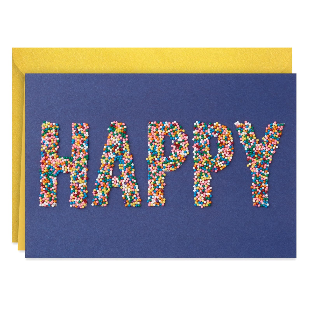 Tarjeta de Cumpleaños Hallmark con Sobre - Happy Sprinkles