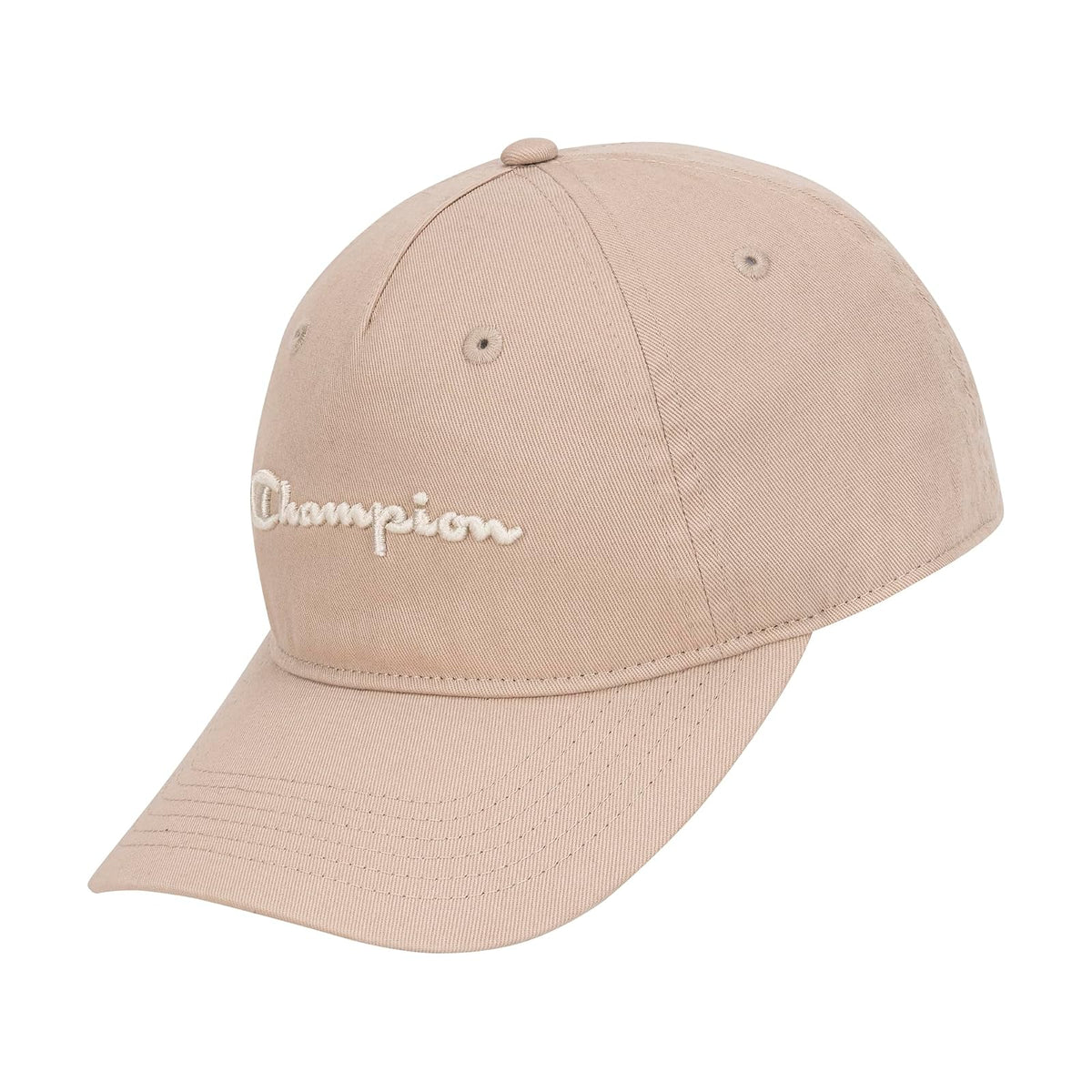 Champion Script Embroidery Washed Cotton Twill Adjustable Baseball Cap Gorra de béisbol Mujer