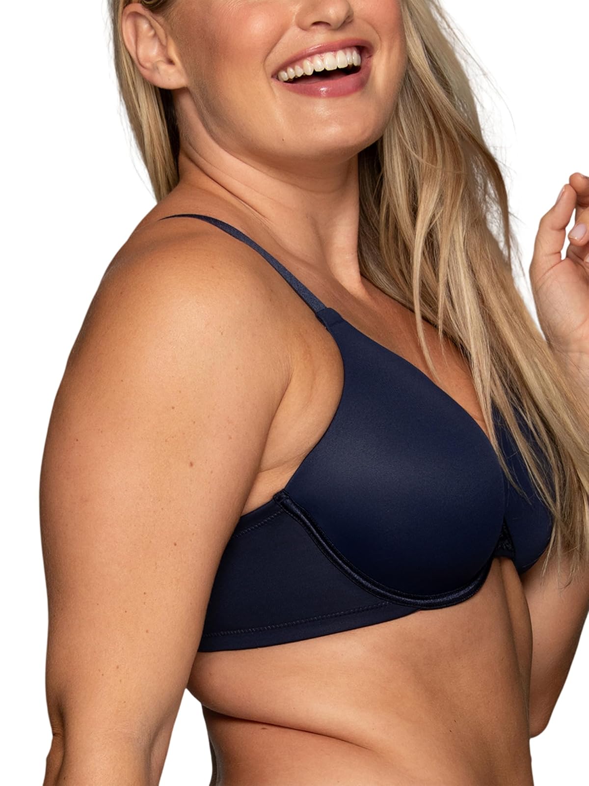 Vanity Fair Full Figure Beauty Back Smoothing Bra (36c-42h) Sujetador Moldeado para Mujer
