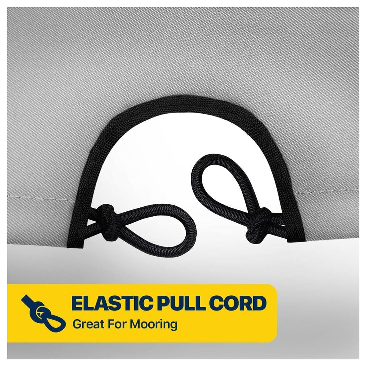 Seal Skin Covers Funda Universal para Barco, Cubierta Impermeable de Grado Marino para Barcos de 22'-24' de Largo y hasta 116" de Ancho, Resistente y con Protección UV, Ideal para Botes de Pesca