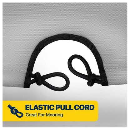 Seal Skin Covers Funda Universal para Barco, Cubierta Impermeable de Grado Marino para Barcos de 22'-24' de Largo y hasta 116" de Ancho, Resistente y con Protección UV, Ideal para Botes de Pesca