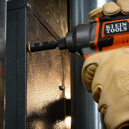 KLEIN TOOLS 32500HD | Desarmador 11 En 1 | Uso Manual E Impacto | Magnético | Haz más con una sola herramienta: úsala a mano o con impacto y cambia entre 7 puntas y 4 llaves sin cargar de más.