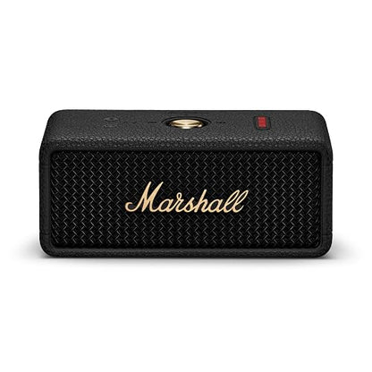 Emberton III Bocina Bluetooth Portátil – A Prueba de Agua y Polvo | Sonido Potente con Bajos Profundos | Compacta e inalámbrica para Viaje y Exterior - Negro/Láton
