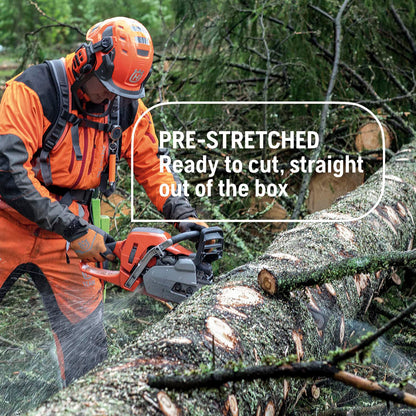 Husqvarna X-Cut S83G Cadena semicincel de 24 pulgadas, paso de 3/8 pulgadas, calibre .050