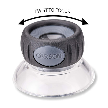 Carson Lumiloupe Lupa De Pie Enfocable 17,5X (LL-15)