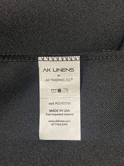 AK TRADING CO. Cortinas tipo telón de poliéster de 10 pies de ancho x 12 pies de largo, paneles de cortinas con bolsillos para barra, decoración de ventanas de boda, ceremonia de fiesta, hogar (rubor)