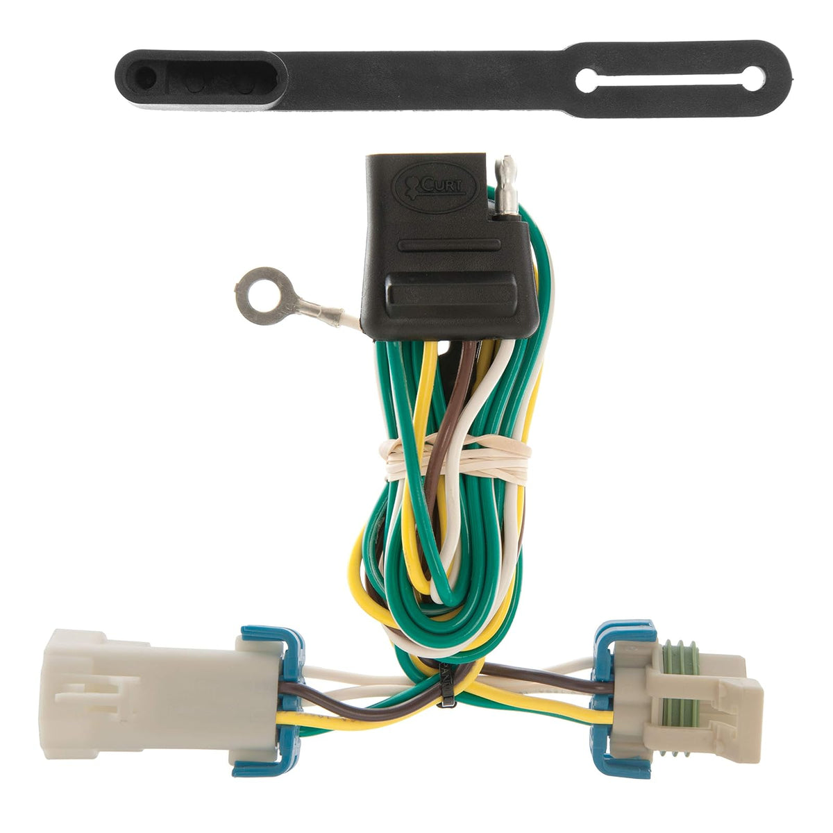 Curt 55359 - Arnés de cableado Personalizado para Remolque de 4 Pines, Compatible con Chevrolet S-10, GMC Sonoma, Isuzu Hombre