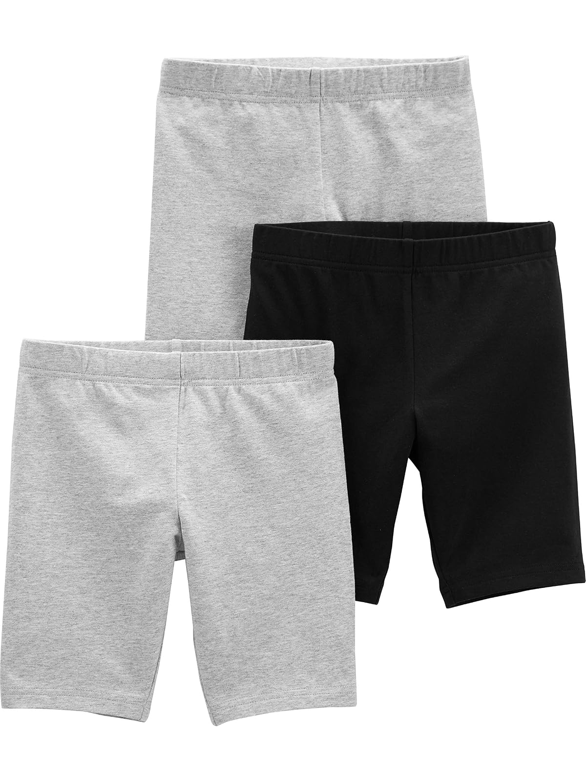 Simple Joys by Carter's Pack de 3 Pantalones Cortos de Bicicleta para niñas Pantalones Cortos para Niñas