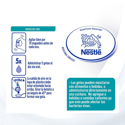 NAN, Probióticos NAN CARE Protect, gotas, a partir del nacimiento, frasco con 5ml, 5 mililitros