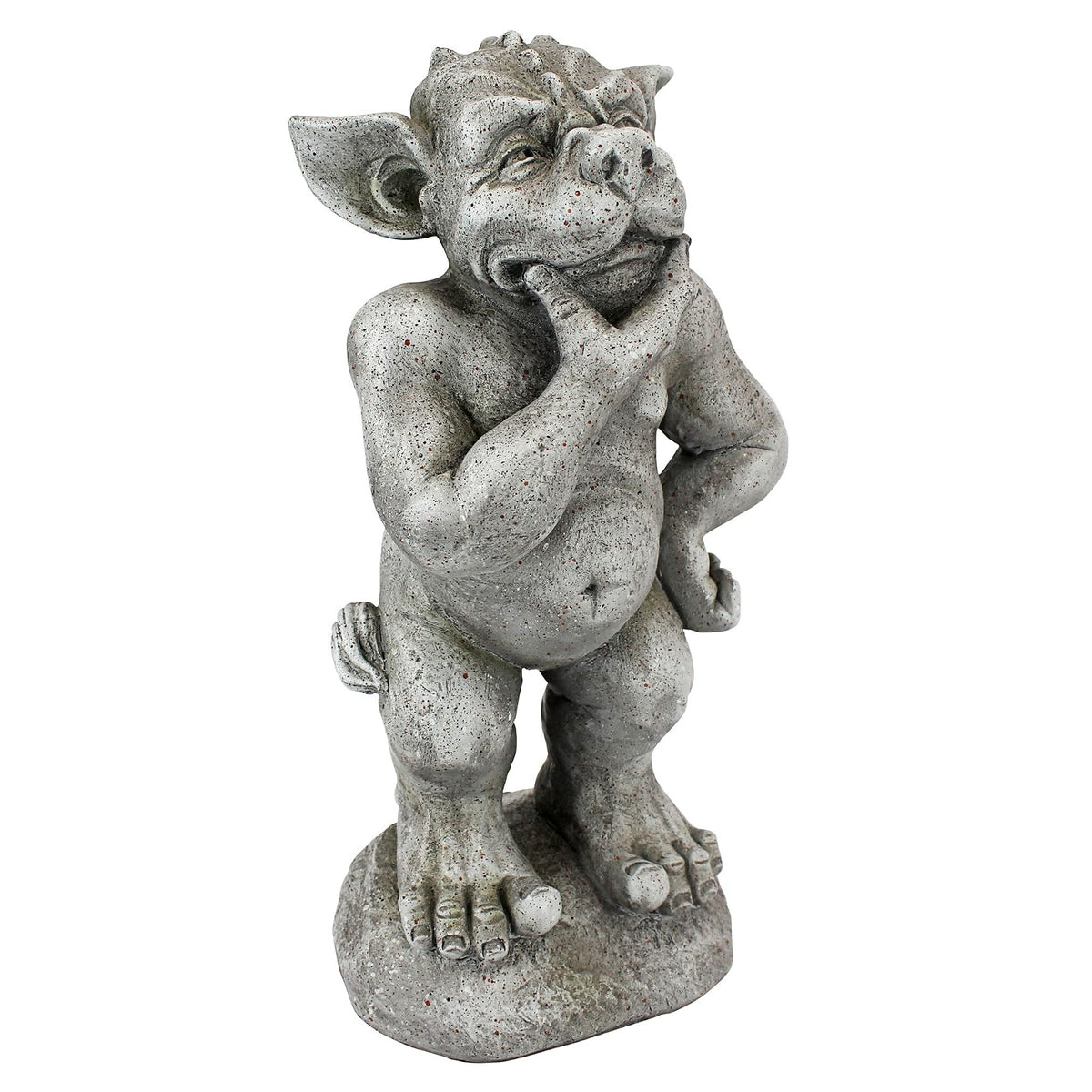 Design Toscano Plato The Ponderer - Estatua de gárgola