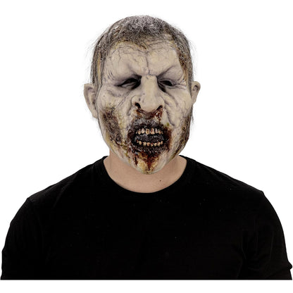 Ghoulish Productions Máscara De Látex Rotten Deceased, Accesorio Látex Cosplay Zombie Ahogado, Disfraz Aterrador para Halloween y Fiestas Temáticas, Cosplay Zombi, Diseño Artesanal