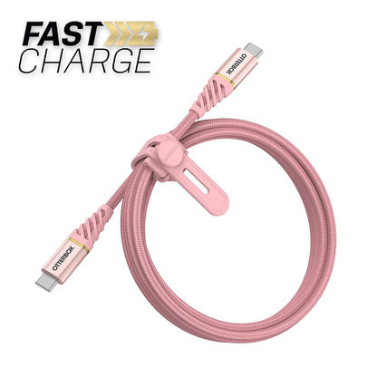 Otterbox Performance Plus Fast Charge Cable USB-C to USB-C 3.3FT - Pink