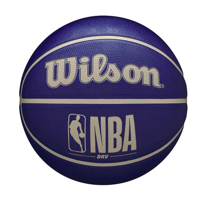 Wilson NBA DRV Balón de Baloncesto para Exteriores - índigo - Beige - Size 5 - 27.5"