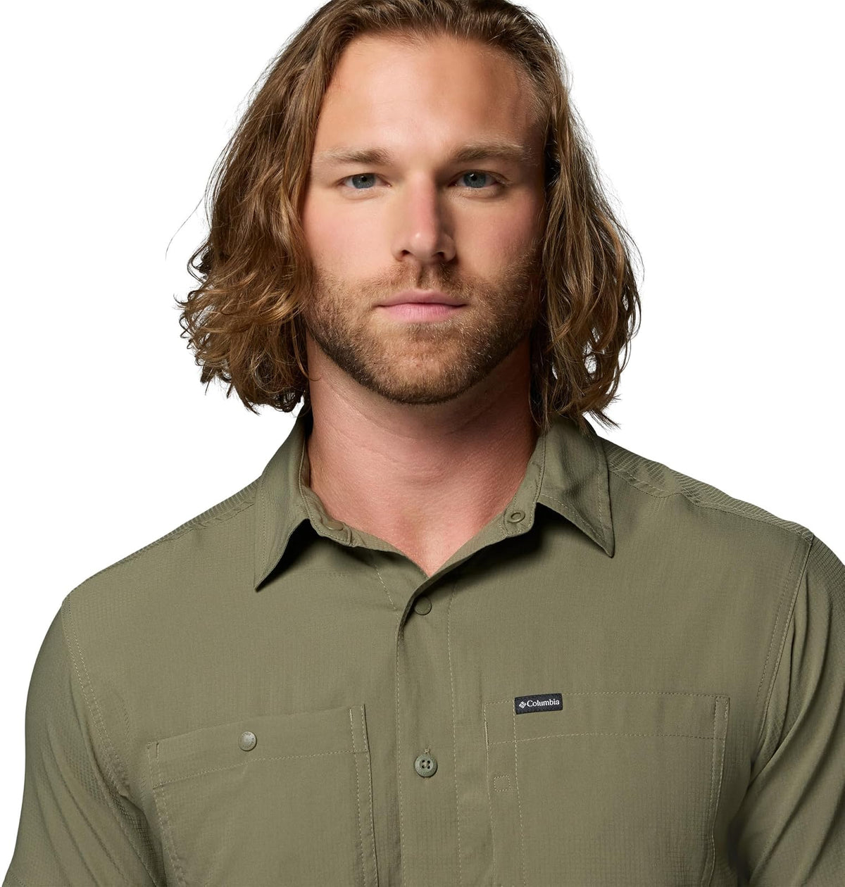 Columbia Silver Ridge Utility Lite - Manga Corta Camisa de Senderismo para para Hombre