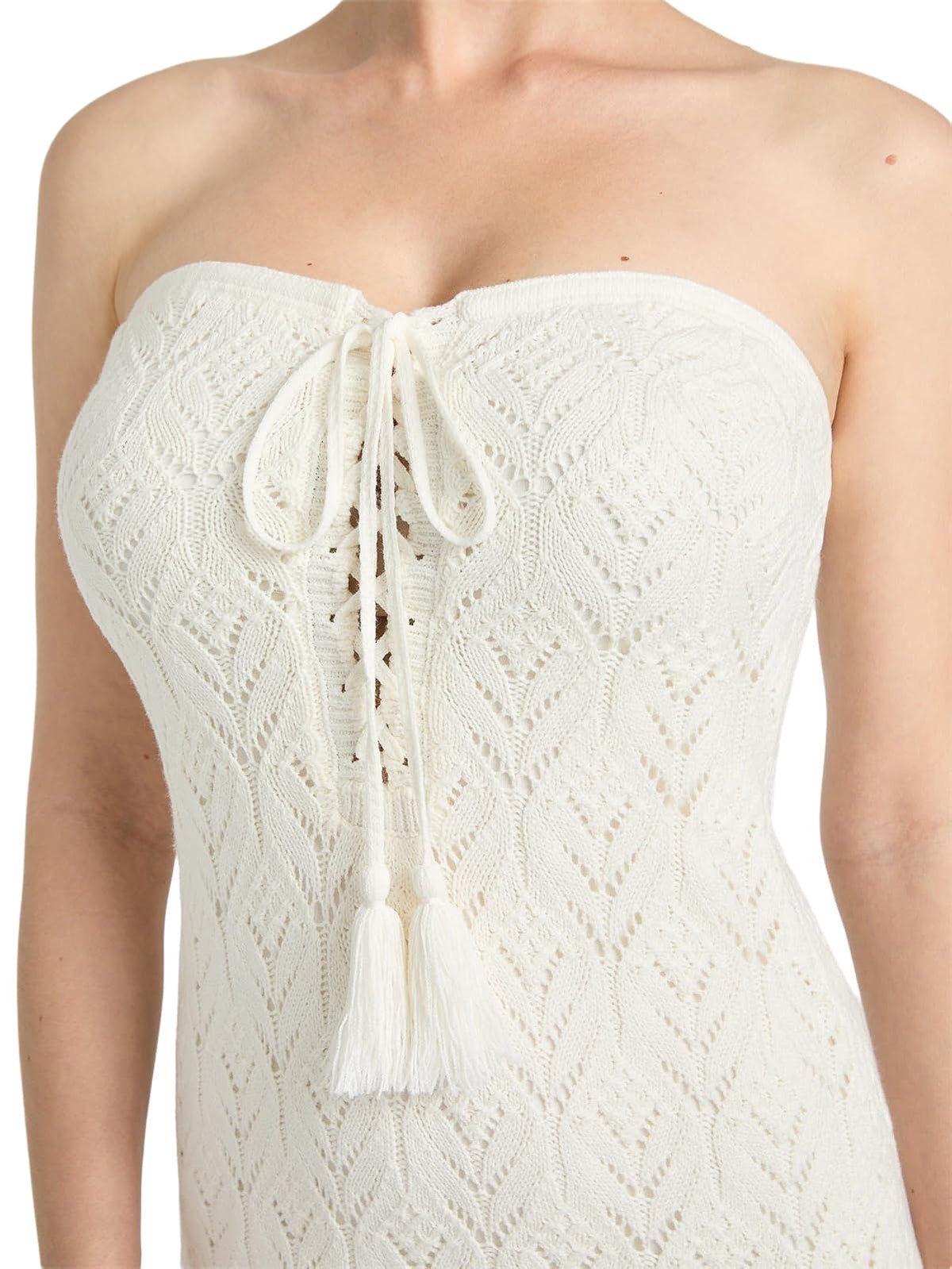 GUESS Strapless Isabella Dress Vestido Mujer