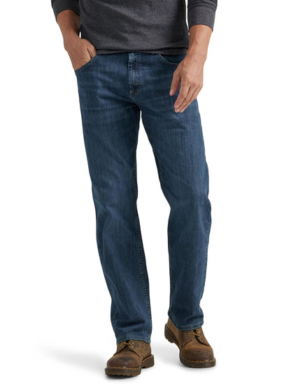 Wrangler Authentics Pantalón de Mezclilla Clásico 5 Bolsillos para Hombre - 33W x 34L - pizarrón Flex