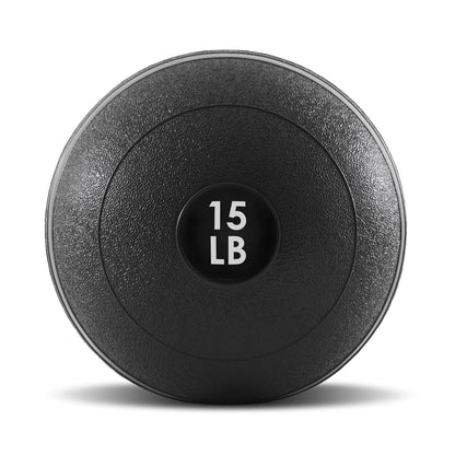 ProsourceFit Slam Medicine Balls, 5-50 lb - Classic - Black - 15 lb