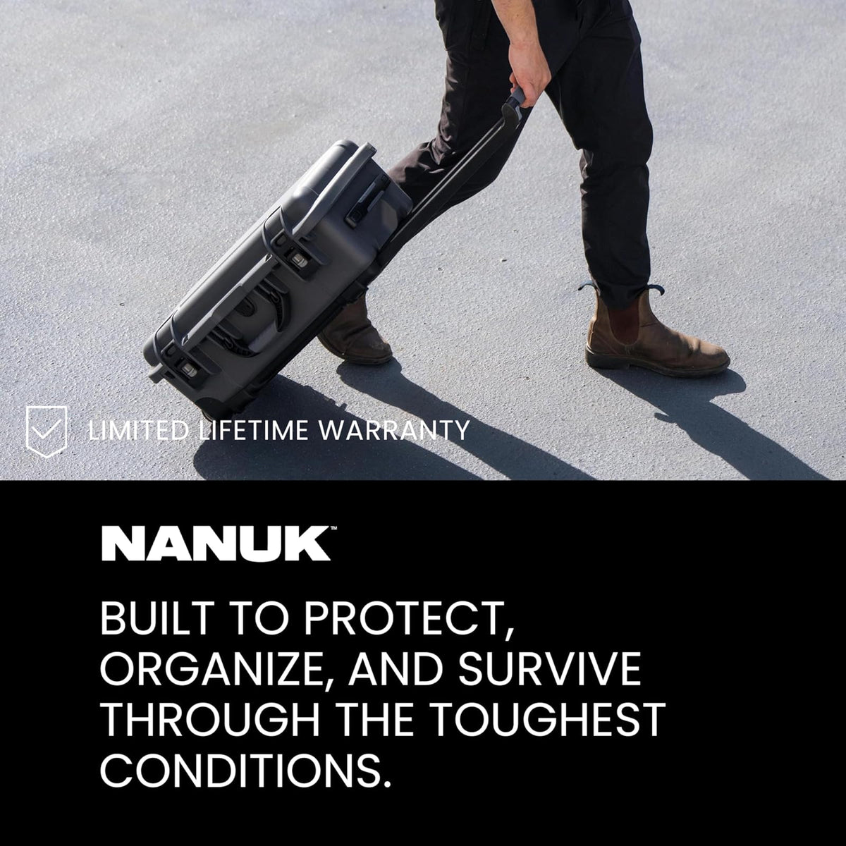 Nanuk 935 - Funda rígida impermeable con ruedas vacías