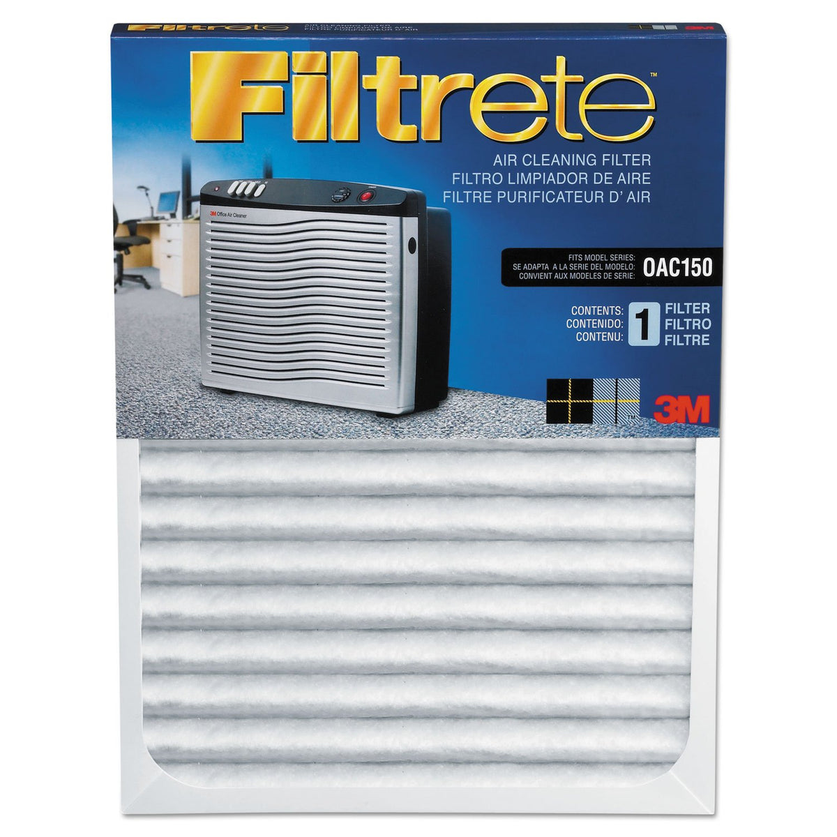 Filtrete OAC150RF Replacement Filter, 11 x 14 1/2